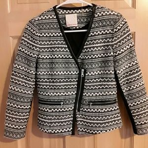 Rebecca Taylor Femme Fancy Tweed Jacket Size 0
